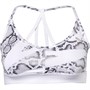 Puma Womens Train Untamed Low Impact Sports Bra White/Grey