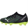 Puma Chaussures de Foot Ultra 3.2 FG/AG Firm Ground Garçon Noir