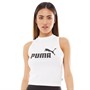 Puma Womens Essentials High Neck Tank Puma White