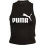 Puma Womens Essentials High Neck Tank Puma Black