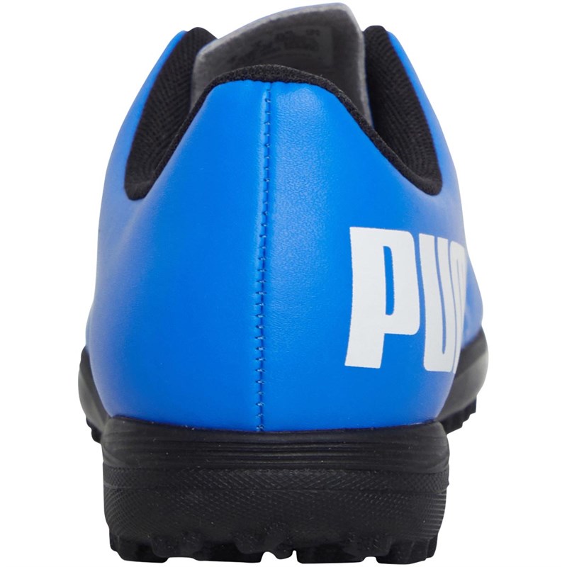 Puma Junior Tacto TT Astro Football Boots Blue/White