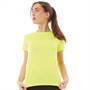 Puma Womens Run Favorite dryCELL Running Top Yellow/Grey