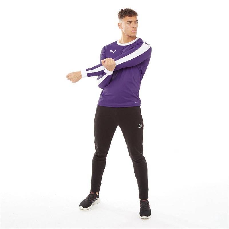 Buy Puma Mens Liga Goalkeeper Jersey Prism Violet/Puma White
