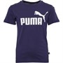 Puma Junior Essentials Logo T-Shirt Peacoat