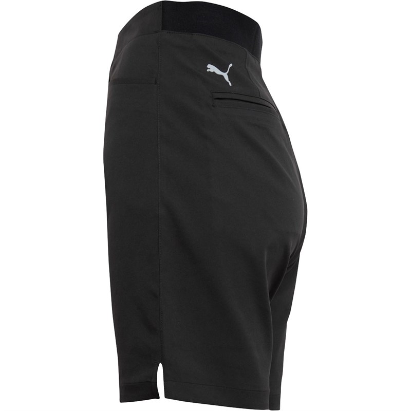 Puma Womens Pounce Drycell Bermuda Golf Shorts Black