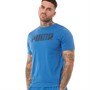 Puma Mens Sportstyle Logo Tee Lake Blue