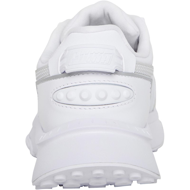 Puma Junior Wild Rider Grip LS Trainers Puma White