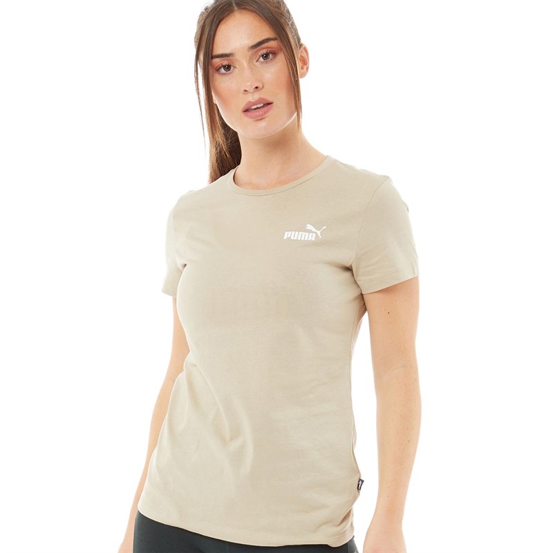 Buy Puma Womens Essentials Small Logo Tshirt Spray Green