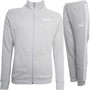 Puma Womens Fleece Tracksuit Light Grey Heather