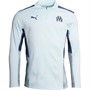 Puma Mens OM Olympique De Marseille Training 1/4 Zip Top Blue