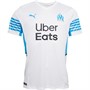 Puma Maillot de Foot OM Olympique De Marseille Home (with Sponsor) Homme Blanc
