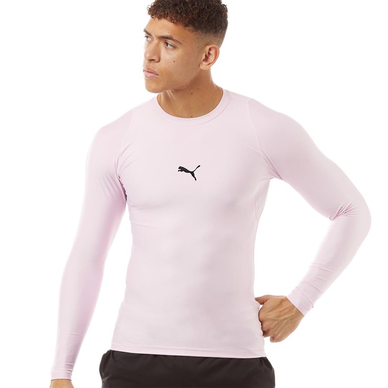 Puma Mens Exo-Adapt dryCELL Long Sleeve Top Lilac Snow