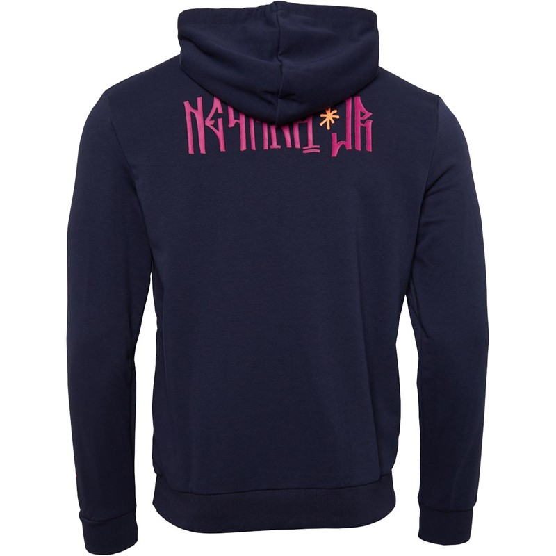 Puma Herren Neymar JR Flare Kapuzenpullover Blau