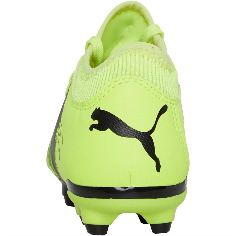 Puma Chaussures de Foot Future Z 4.1 FG/AG Firm Ground Enfants Jaune
