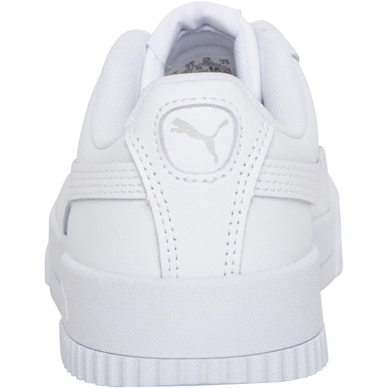 Puma Baskets Carina Lo Enfants Blanc