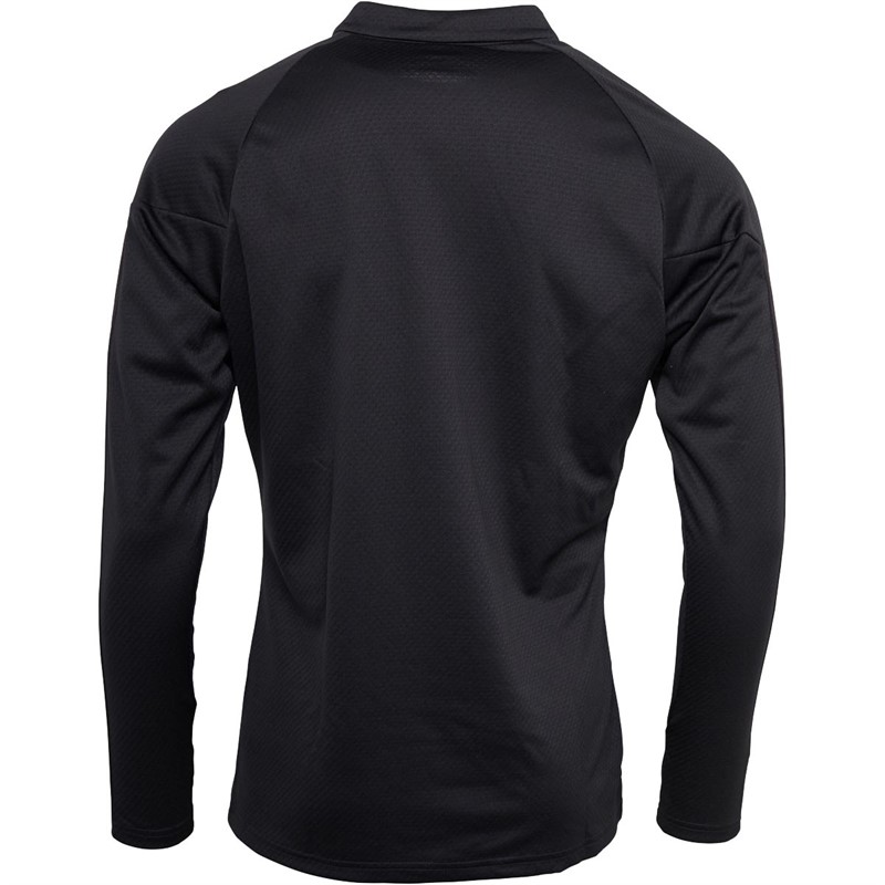 Puma Mens individualFINAL 1/4 Zip Training Top Puma Black/Neon