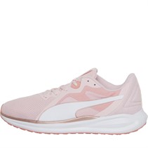 Puma Womens Twitch Runner Neutral Running Shoes Pink/White