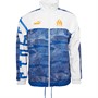 Puma Mens OM Olympique De Marseille Street Soccer Track Jacket Grey/Blue