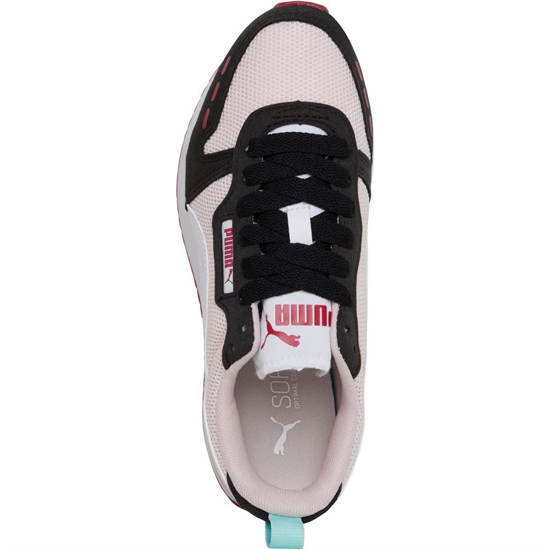 Puma Junior Puma R78 Trainers Pink/White/Black