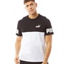 Puma T-Shirts Power Colorblock Homme Multicolore