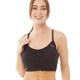 Puma Womens Studio Foundation Drycell Low Impact Sports Bra (Plus Size) Puma Black