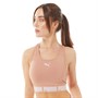 Puma Brassière de sport Strong Mid Impact Femme Rose