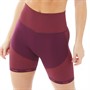 Puma Womens Train Formknit Seamless 5 Inch Tight Shorts Grape Wine