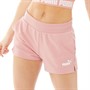Puma Womens Essentials 4 Inch Sweat Shorts Rosette