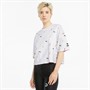 Puma Dame Classics Graphic Boyfriend Overdele Hvid