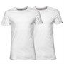 Puma Mens Two Pack Crew Neck T-Shirt White