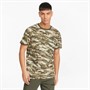 Puma Heren Essentials+ Camo Graphic T-shirts Groen