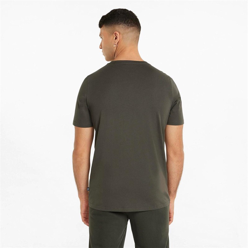Puma T-Shirts Essentials+ Homme Vert