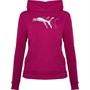 Puma Sweats à Capuche Power Graphic Femme Rose