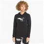 Puma Dame Power Graphic Hættetrøjer Sort