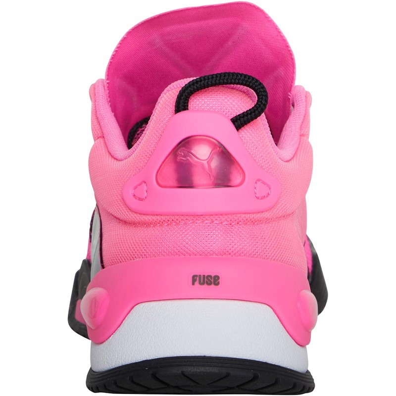 Puma Womens Fuse X Barbells For Boobs Training Shoes Luminous Pink/Black