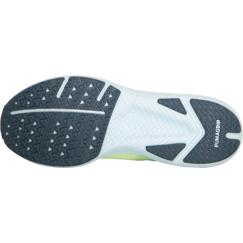 Puma Mens Liberate Nitro Neutral Running Shoes Yellow/Blue