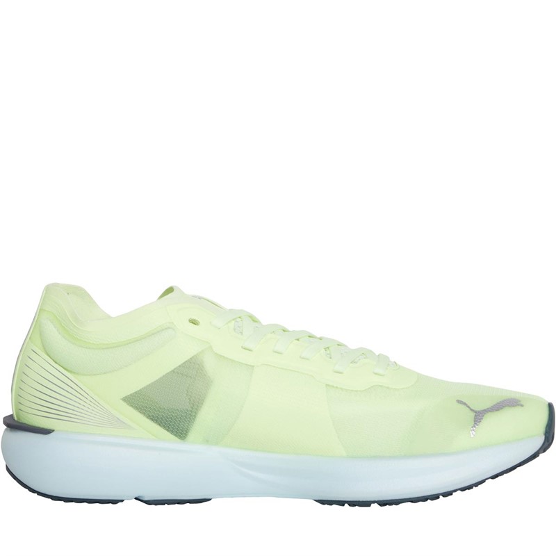 Puma Mens Liberate Nitro Neutral Running Shoes Yellow/Blue