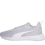 Puma Mens Flyer Flex Neutral Running Shoes Grey/Pink