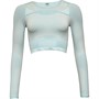Puma Womens Train FormKnit Seamless Long Sleeve Top Blue/White