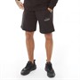 Puma Mens Graphic Sweat 10 Inch Shorts Puma Black