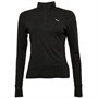Puma Womens Favorite DryCELL 1/4 Zip Running Top Black