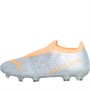 Puma Kinder Ultra 3.4 FG/AG Firm Ground Fussballschuhe Grau
