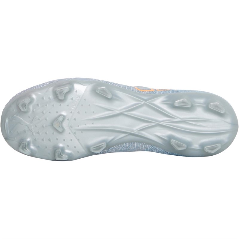 Puma Kinder Ultra 3.4 FG/AG Firm Ground Fussballschuhe Grau