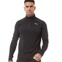 Puma Mens DryCELL 1/4 Zip Running Top Puma Black