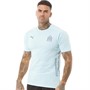 Puma Herren OM Olympique De Marseille Performance Sporttops Blau