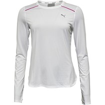 Puma Womens Cloudspun DryCELL Marathon Long Sleeve Running Top Puma White