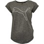 Puma Dames Favorite DryCELL Heather Cat Sports Performance Tops Grijs