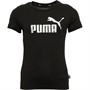 Puma Junior Girls Essentials+ Logo T-Shirt Puma Black