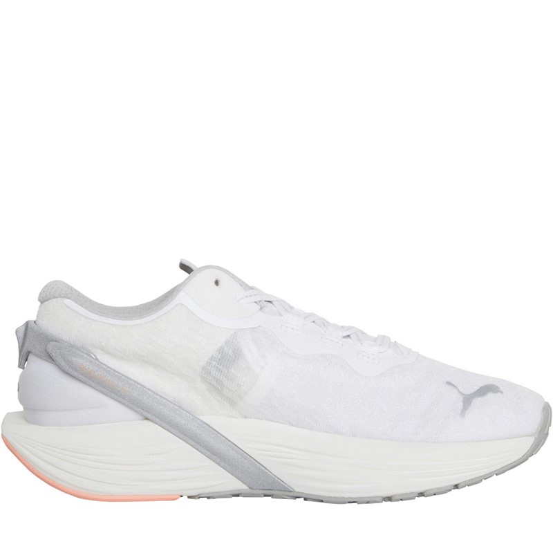 Puma Womens Run XX Nitro Wildwash Neutral Running Shoes White/Pink