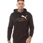 Puma Mens Essentials+ Rainbow Hoodie Puma Black